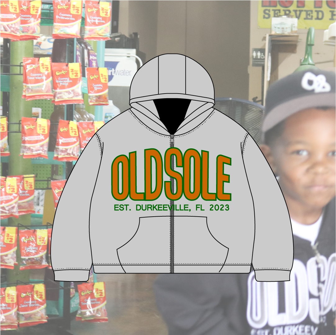 Kids Est. In Durkeeville Logo Hoodie
