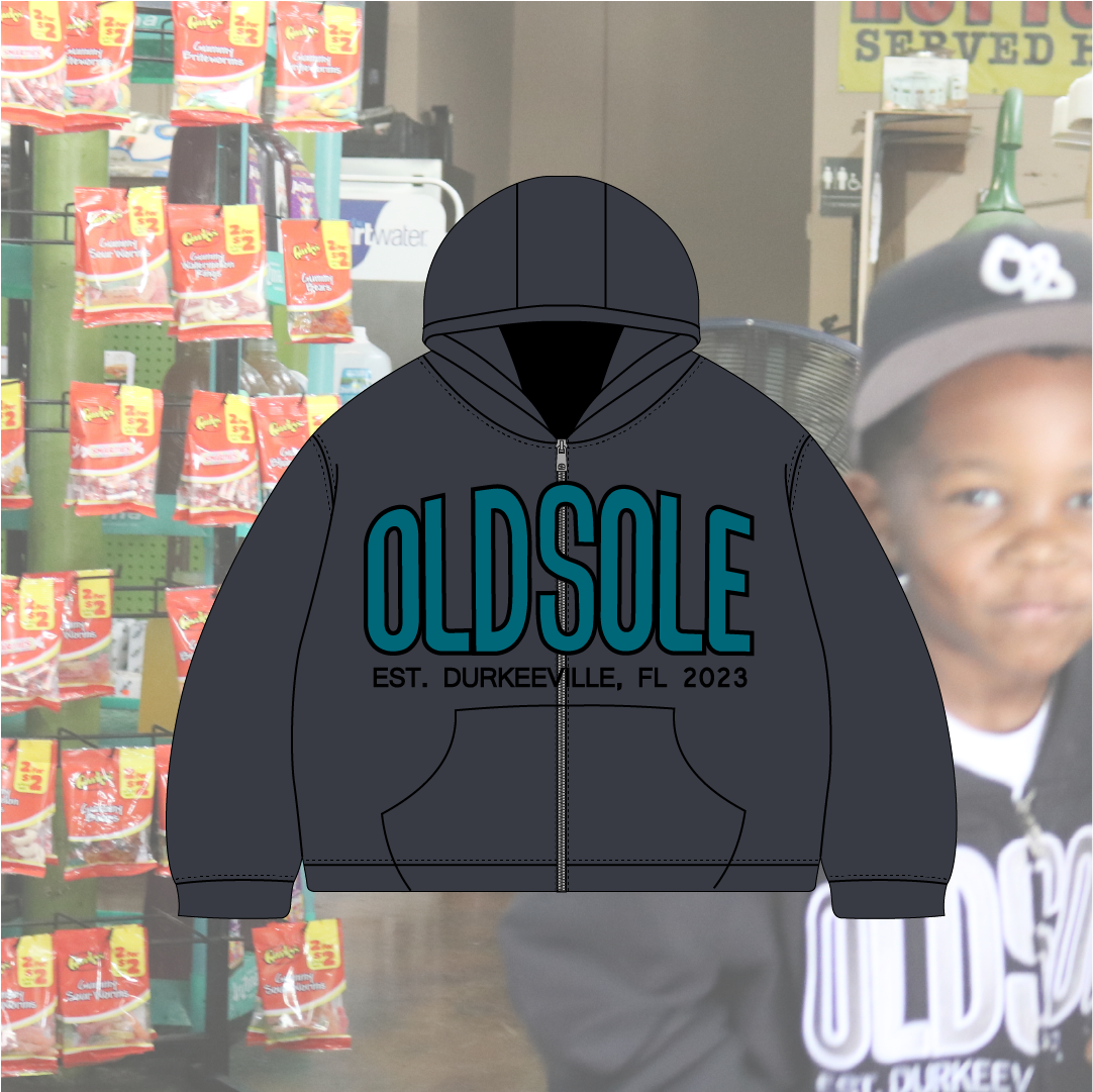 Kids Est. In Durkeeville Logo Hoodie